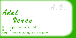 adel veres business card